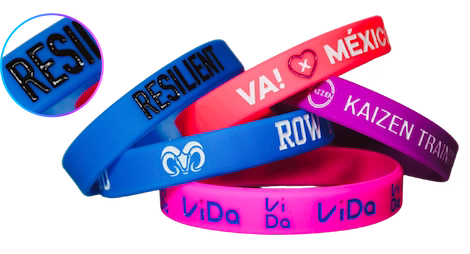 pulsera grabada impresa
